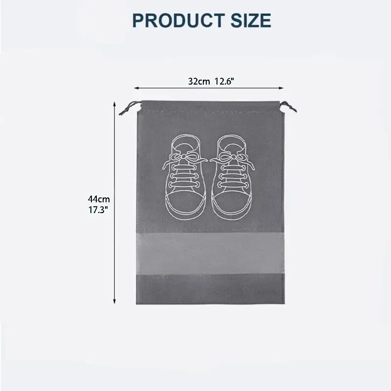 Waterproof Shoe Storage Bags - 10 Pcs — photo 4