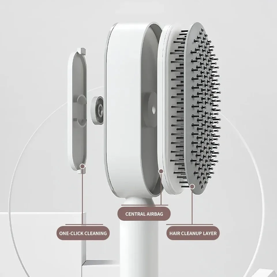 Self Cleaning Hair Brush — photo 3