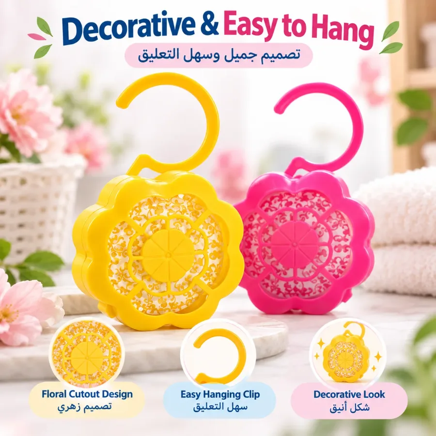 Fragrance Closet Hanging Gel Air Freshener Set of 2 pcs - Lavender — photo 5