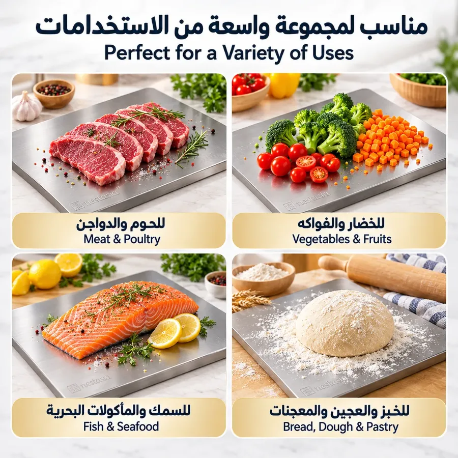 Stainless Steel Cutting Board β photo 3