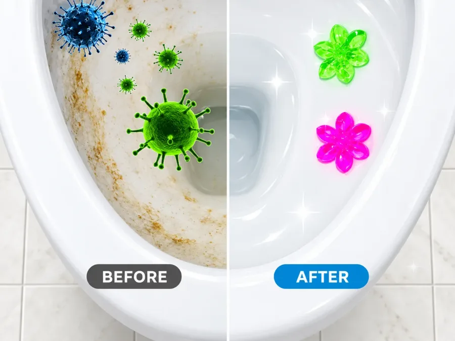 Toilet Cleaner Scented Air Fresheners Bathroom - Lavender — photo 5