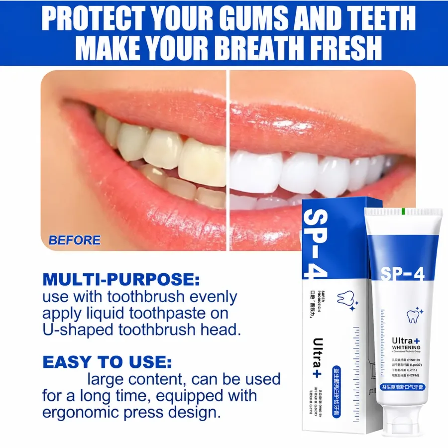 Ultra+ Whitening Toothpaste Brightening & Stain Removal — photo 3