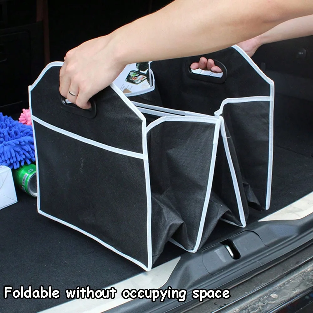 Car Organiser Folding Box Storage Picnic Basket Organizer — photo 3