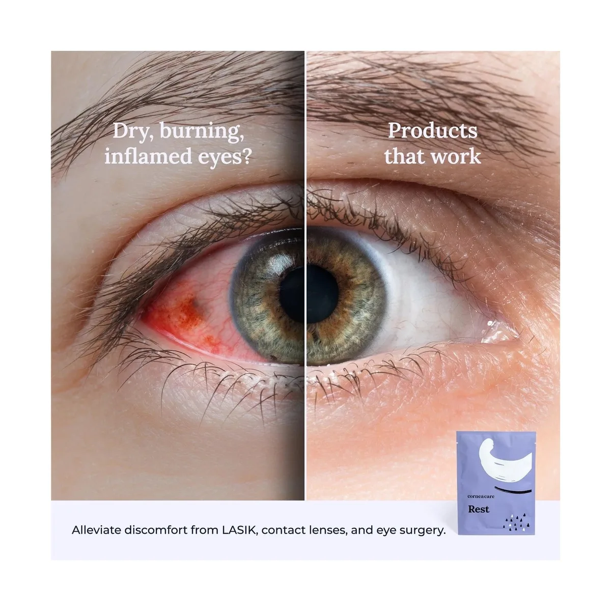 Corneacare Self Heating Warm Compress for Eyes HSA/FSA APPROVED - 20 Pcs (35% OFF) β photo 4