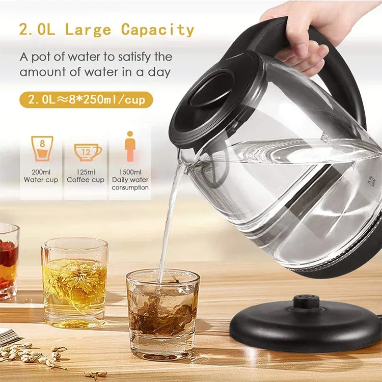 MARADO Electric Kettles Glass Kettle MA-219 — photo 2