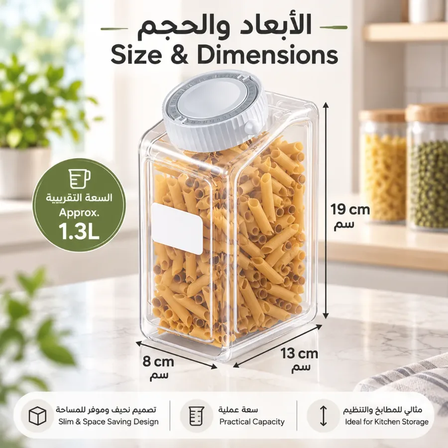 Food Storage Container With Time Track Dial β photo 3
