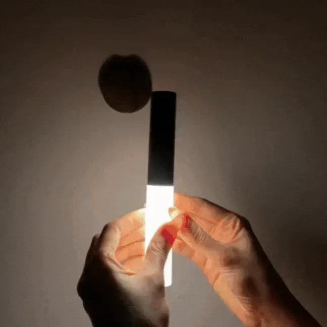 Rechargeable Led Light Motion Sensor Magnetic Wood Wall Light - 1 Piece β photo 2