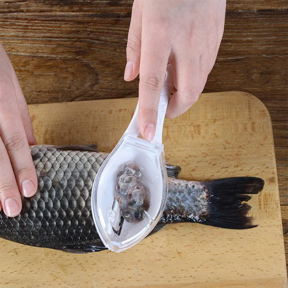 Plastic Fish Scaler - Light-Grey — photo 2