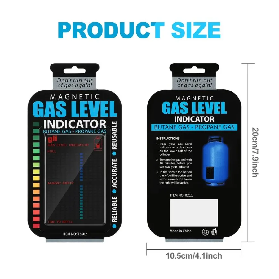 Magnetic Gas Level Indicator Reusable Propane Fuel Level Indicators - 1 Piece β photo 6