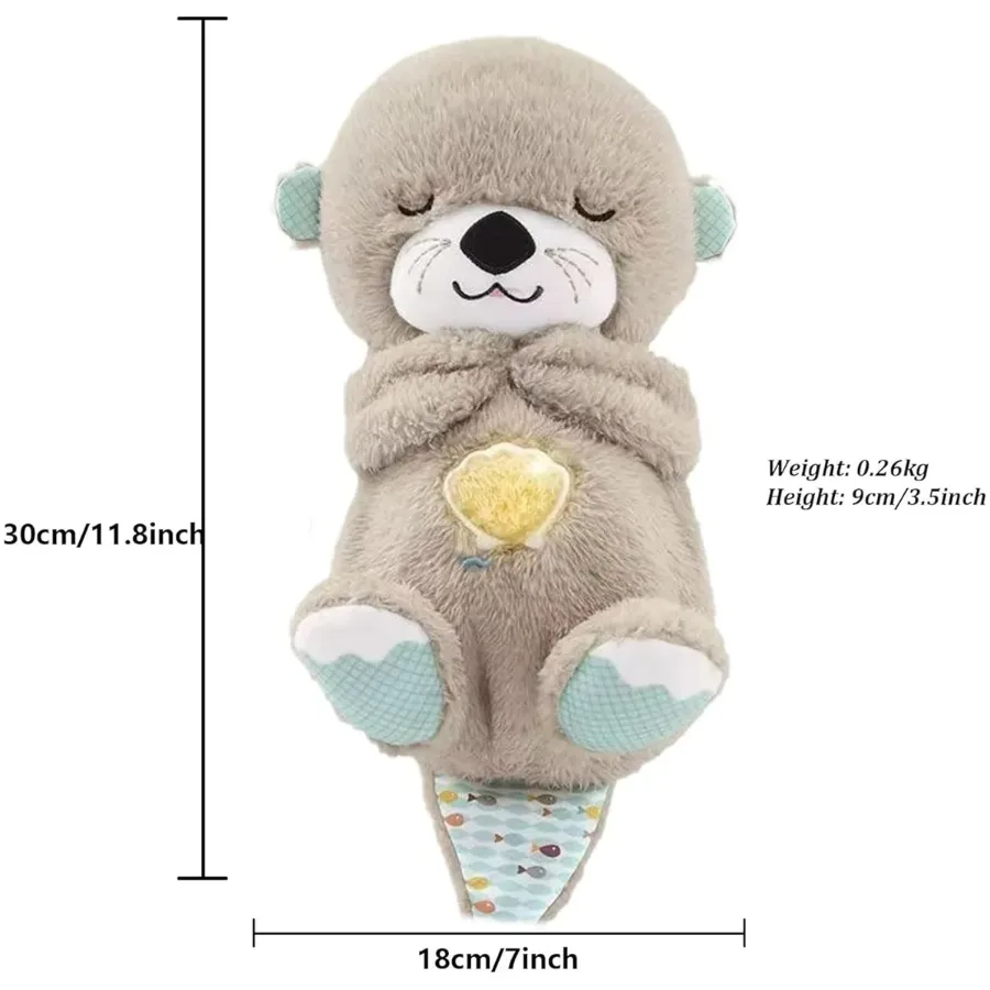 Cuddle Breathing Teddy Bear - Grey — photo 9