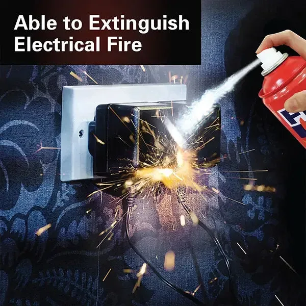 Fire Extinguisher Spray with Stand for Car and Home Use | Fire Stop Aluminium Spray - 500 ML β photo 3