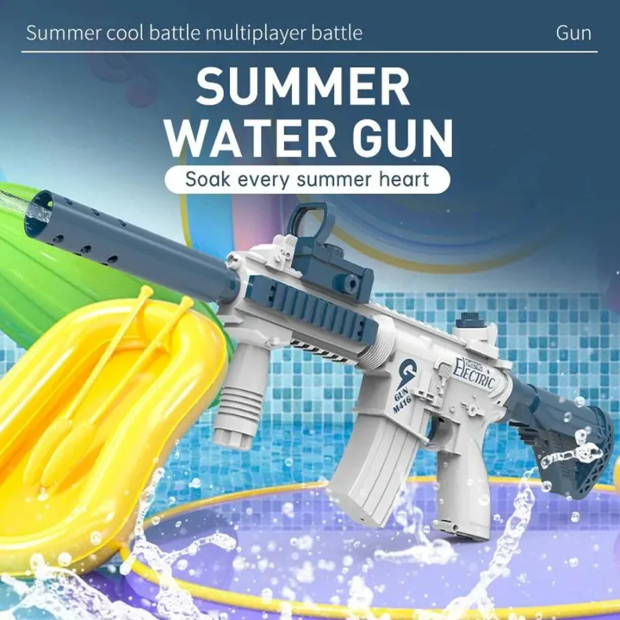 Electric Assault Water Gun - Pink