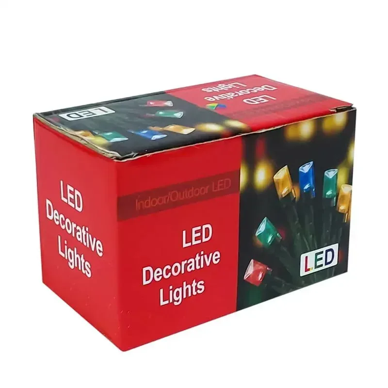 CHRISTMAS TREE LED DECORATIVE LIGHTS 100-200-400-500 Led - Warm Color 500 Led 29 Meter — photo 7