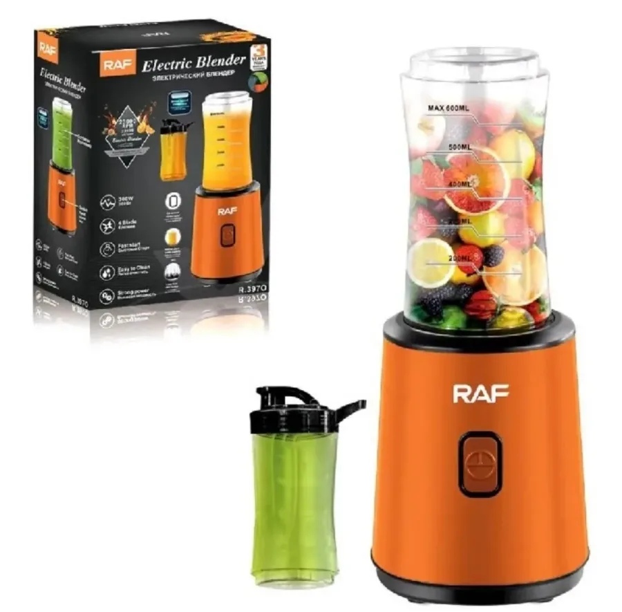 Raf Electric Blender With Shaker - Orange — photo 5
