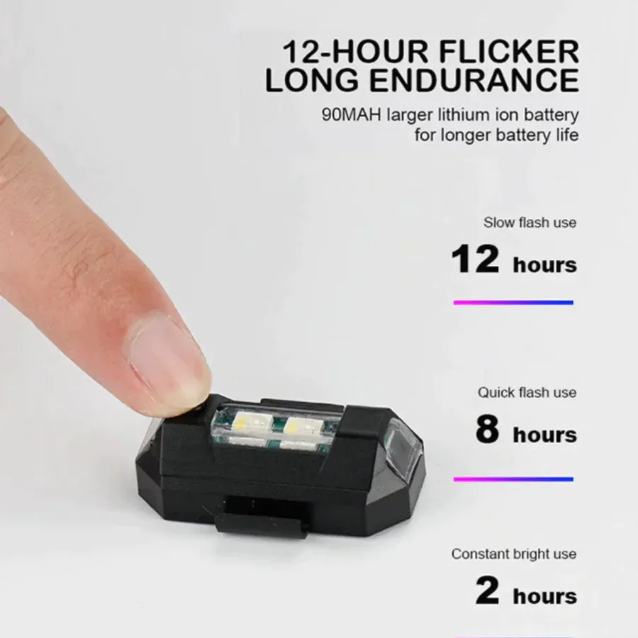 Car Strobe Lights USB Charging Emergency Lights - 1 Piece β photo 4