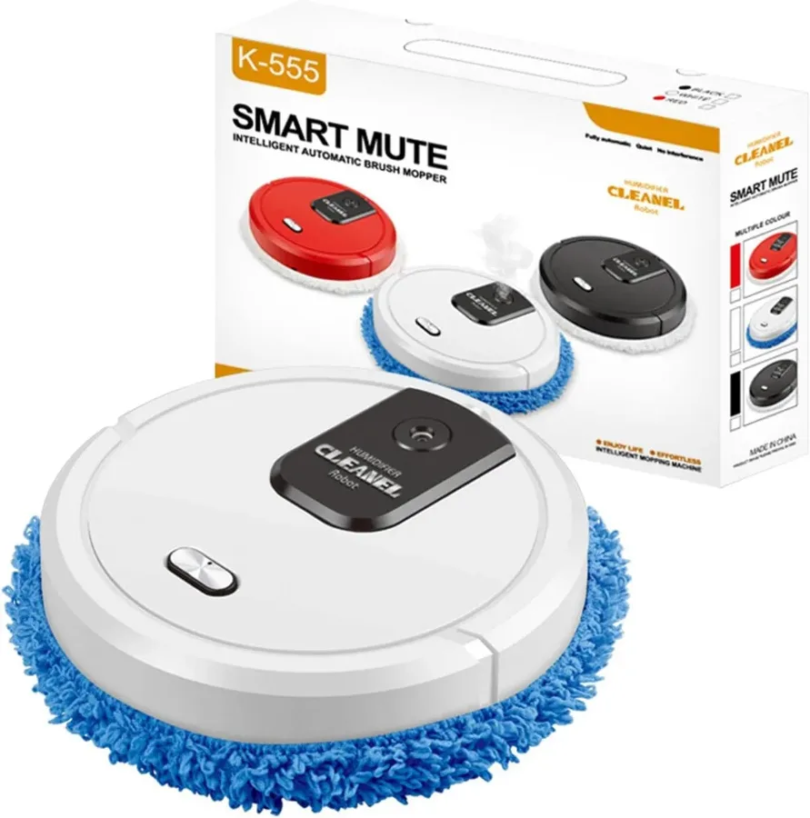 Robot Vacuum and Mop,Intelligent Sweeping Robot Automatic Floor - White — photo 4