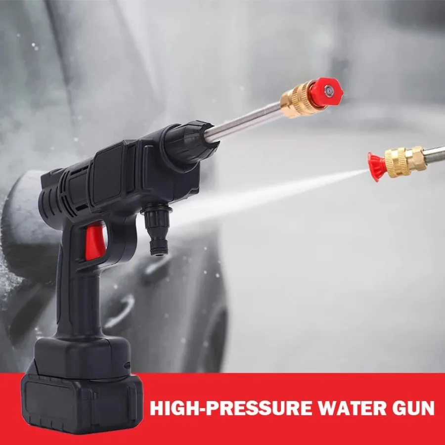 48V Portable Electric Car Water Pressure Washer Power Washer - x1 Battery 48V — photo 4