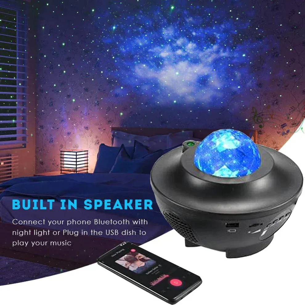 Galaxy Projector With Speaker - Without AAA Battery β photo 2