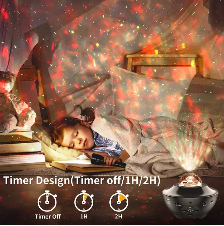 Galaxy Projector With Speaker - Without AAA Battery — photo 4