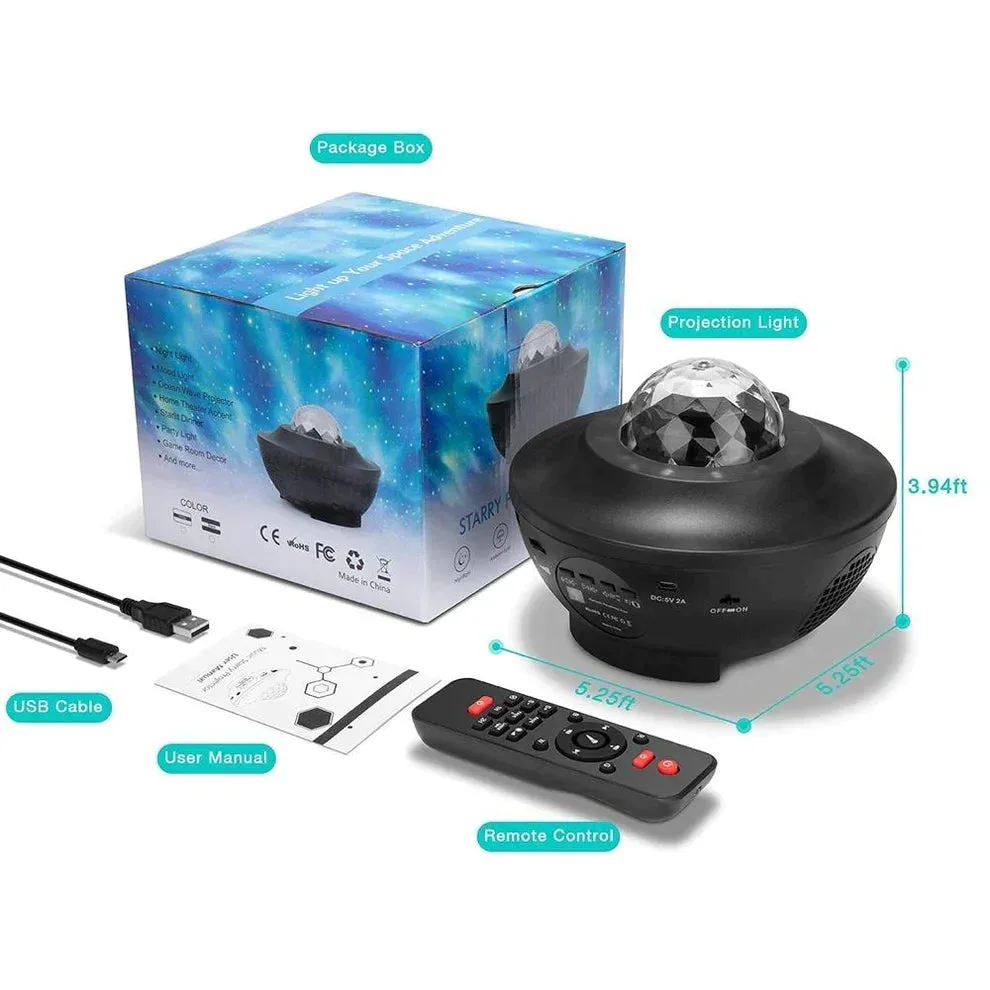 Galaxy Projector With Speaker - Without AAA Battery β photo 7
