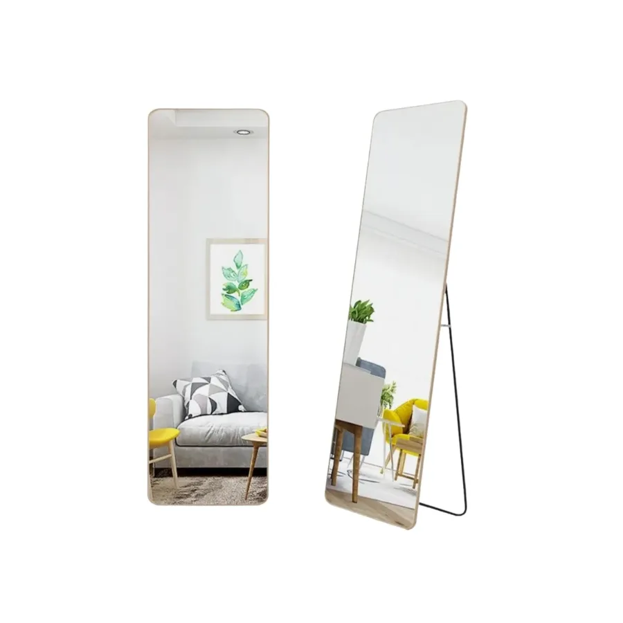 Mirror Standing Hanging Leaning Wall Bedroom - K-190-black — photo 4