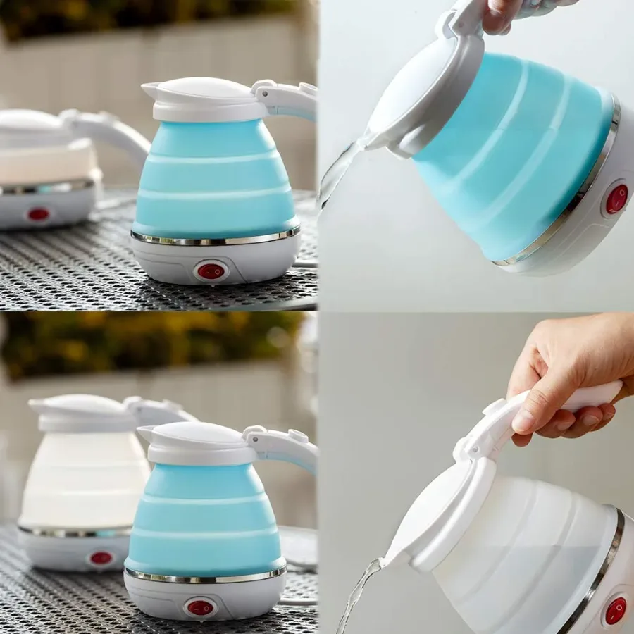 Foldable Travel Kettle - Blue — photo 4