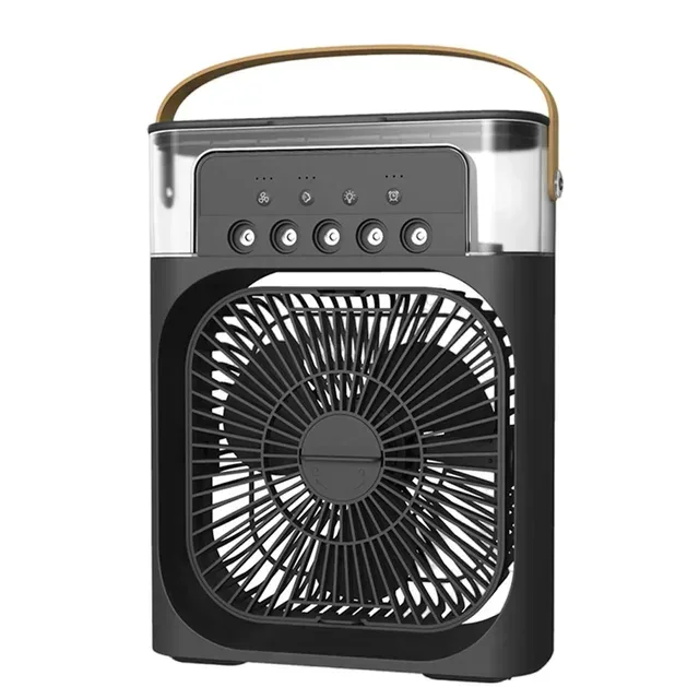 Portable Air Cooler Fan Air Conditioner And Humidifier - Black