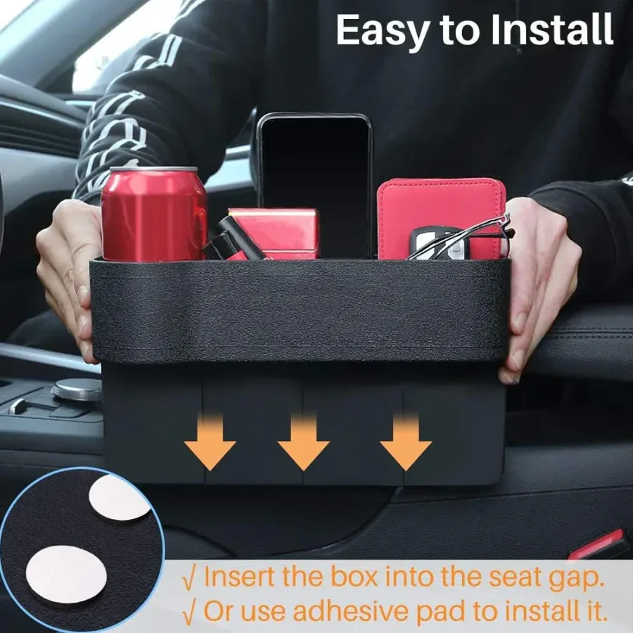 Car Seat Organiser with Cup Holder - Right Side — photo 4