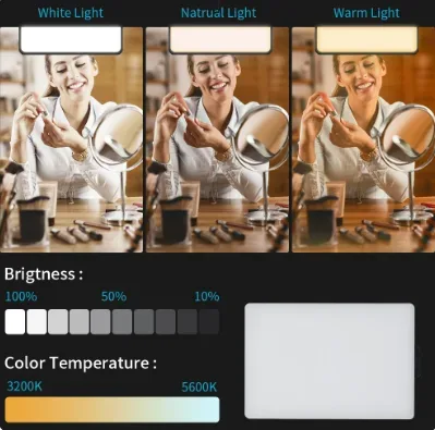 Square Ring Light Panel Photo Shoot LED with 2.1 Meter Tripod - PL-26 — photo 4