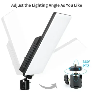 Square Ring Light Panel Photo Shoot LED with 2.1 Meter Tripod - PL-26 β photo 5