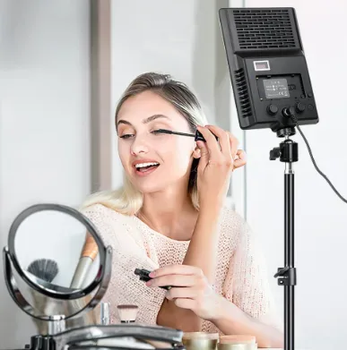 Square Ring Light Panel Photo Shoot LED with 2.1 Meter Tripod - PL-26 — photo 6