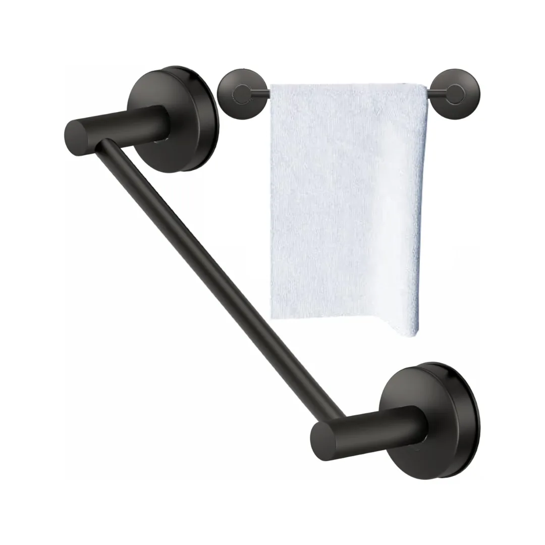 Wall Mounted Drying Rack, Metal Foldable Laundry Rack for Bathroom & Kitchen, Space-Saving Clothes Airer - Single rack — photo 6