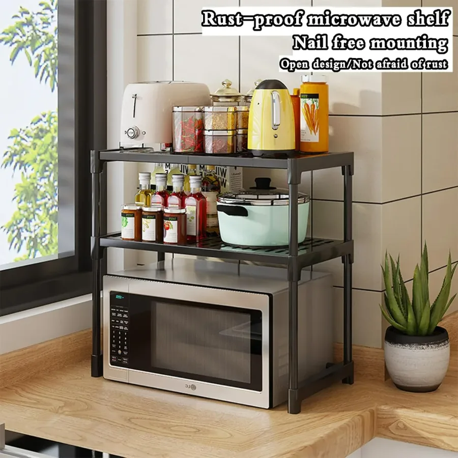 Kitchen countertop Organizer, Microwave Stand - Style 1 — photo 3