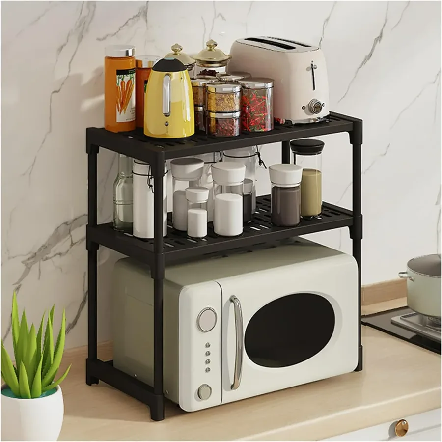 Kitchen countertop Organizer, Microwave Stand - Style 1