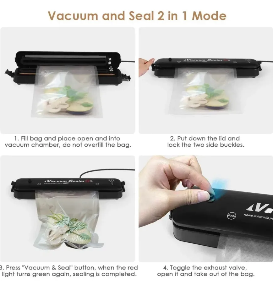 Automatic Vacuum Sealer - Vacuum Sealer no bags — photo 5