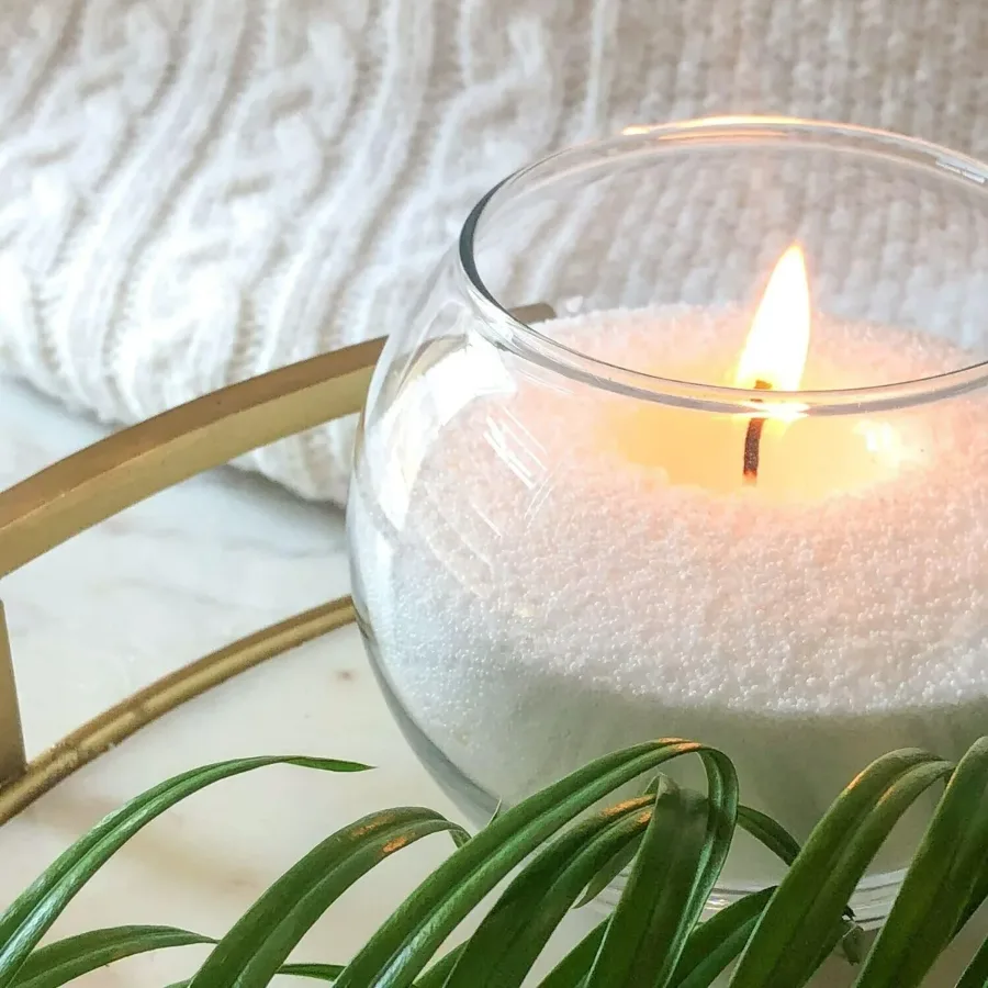 Pearl & Flame - Pearl Candles -white color - Pink — photo 3
