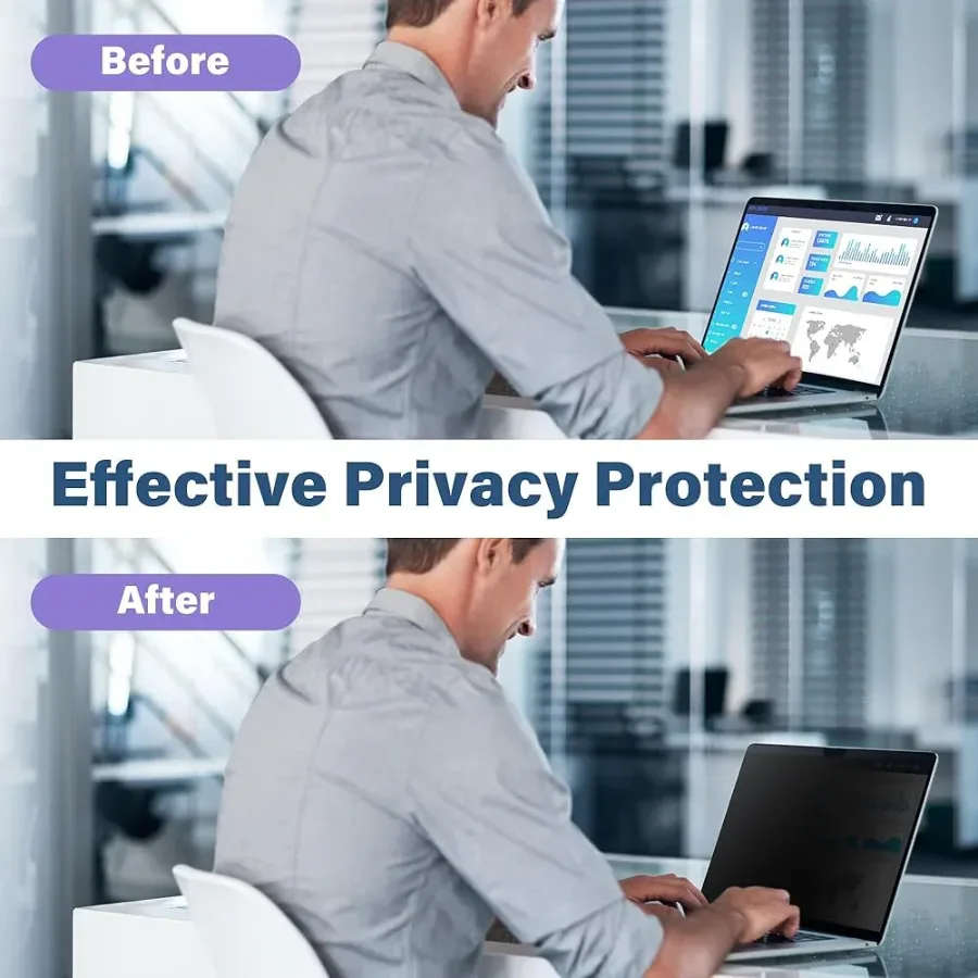 Laptop Privacy Screen Protector for Macbook - Macbook 13.3 inch — photo 4