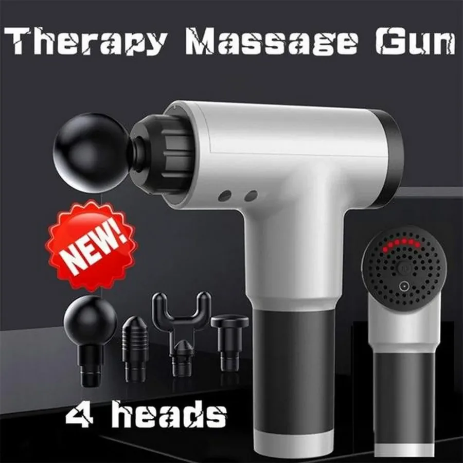 6 Levels Massage Gun - Red — photo 2