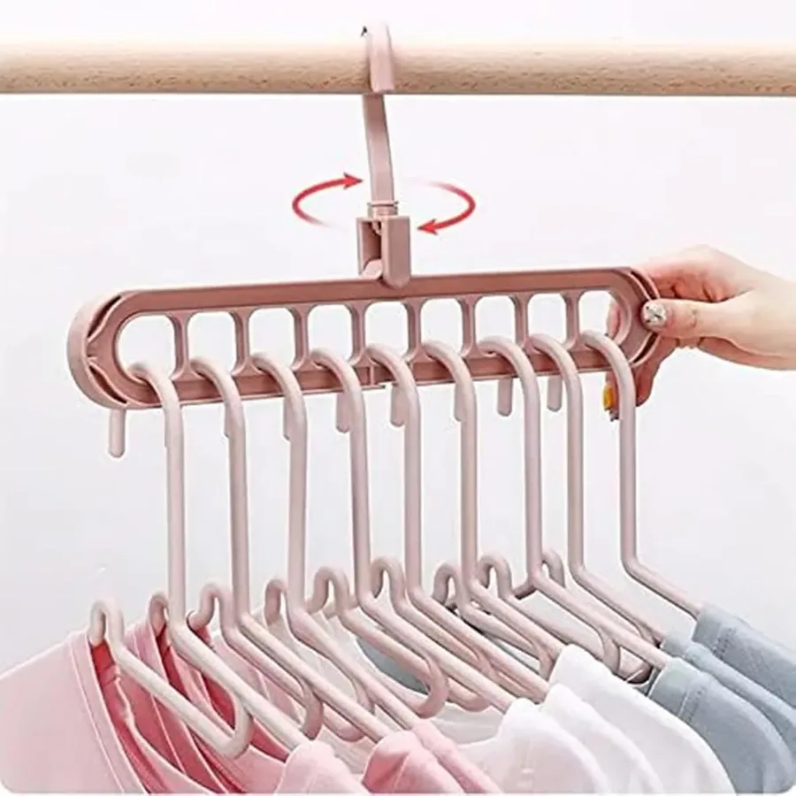 Space Saving Hangers Magic Clothes Hangers - Beige — photo 3