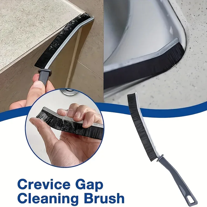 Long-Handle Gap Cleaning Brush – Durable Hard-Bristle Brush - 1 Piece