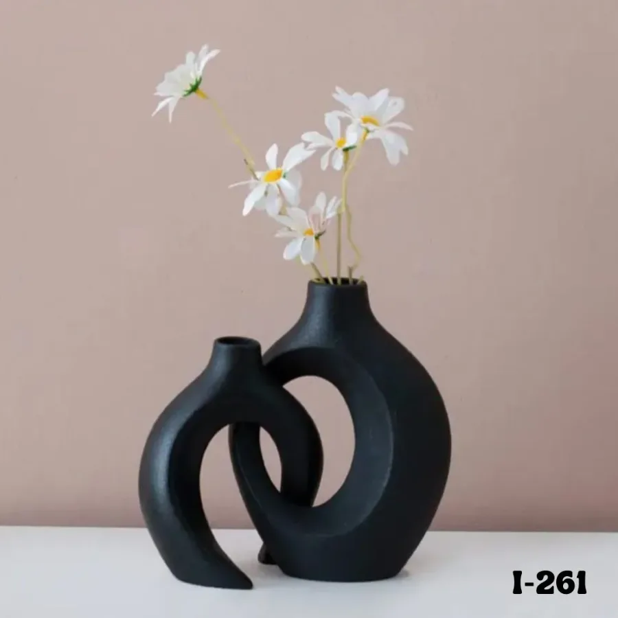 Universal Ceramic Vase – Modern Minimalist Home Decor - i-264
