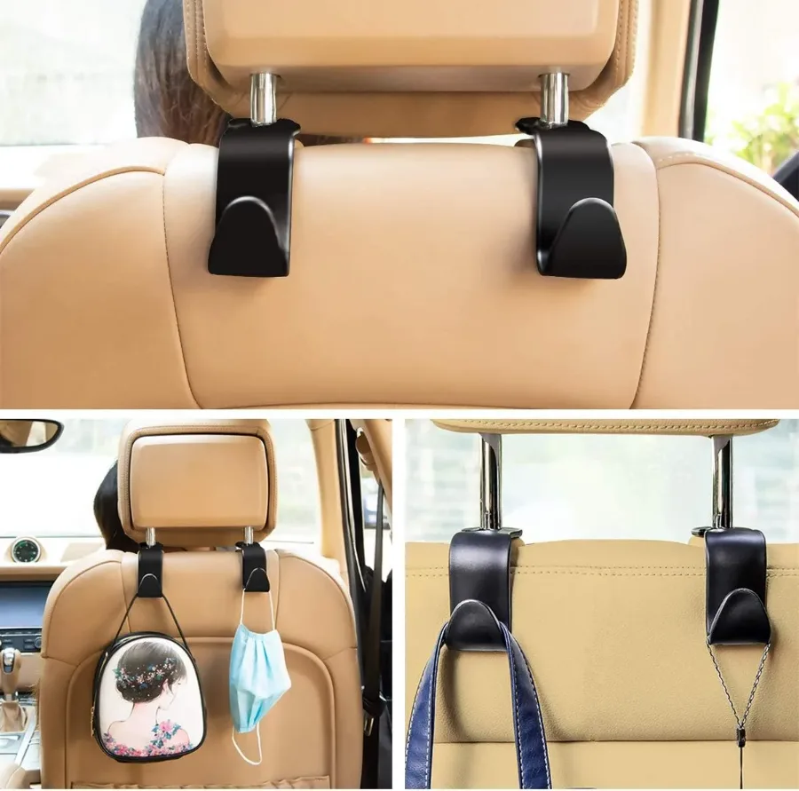 Car Seat Headrest Hooks Hanger 1PCS - 2 pcs β photo 2