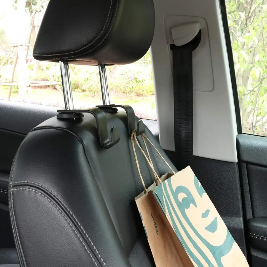 Car Seat Headrest Hooks Hanger 1PCS - 4 pcs — photo 3