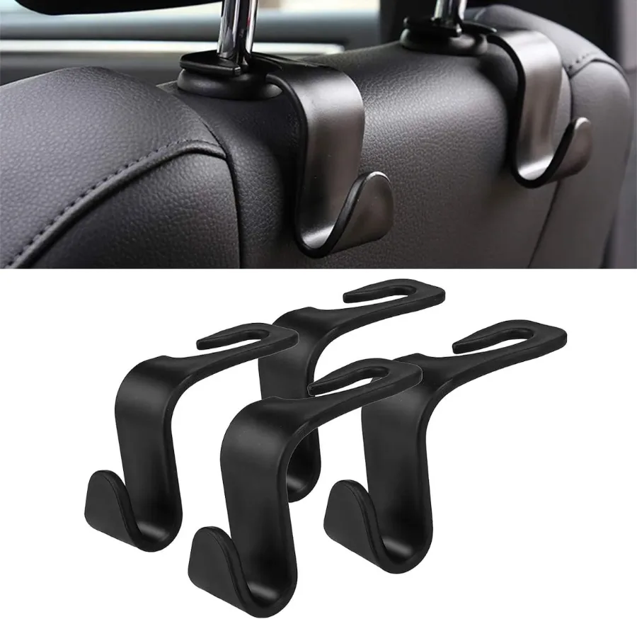 Car Seat Headrest Hooks Hanger 1PCS - 4 pcs
