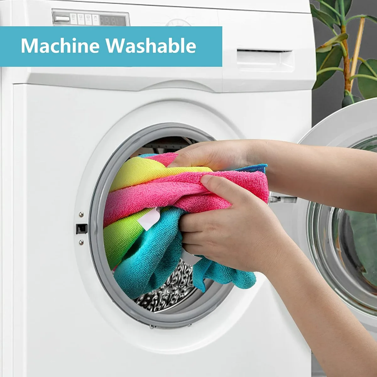 Microfiber Towels For Cleaning And Drying - Green β photo 2