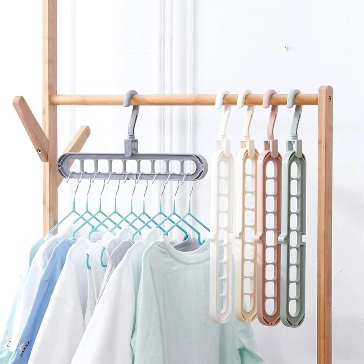 Space Saving Hangers Magic Clothes Hangers - Grey — photo 4