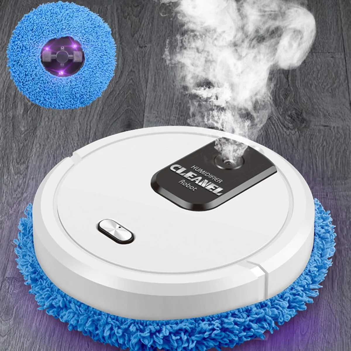 Robot Vacuum and Mop,Intelligent Sweeping Robot Automatic Floor - Red — photo 3
