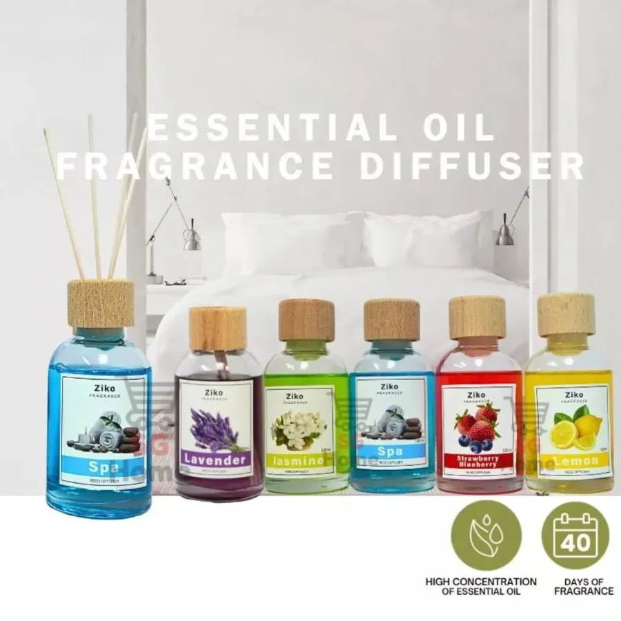 Essential Oil Reed Diffuser | Fragrances Air Fresheners - Cinnamon+ orange
