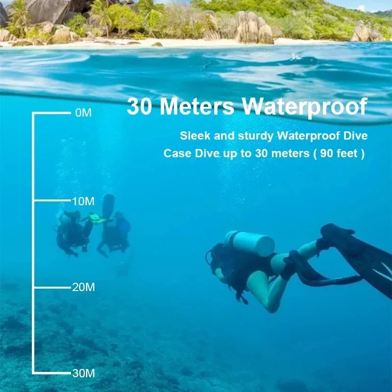 HD Waterproof Sport Action Camera 1080P/60FPS WiFi 2.0" 170D - Blue — photo 3