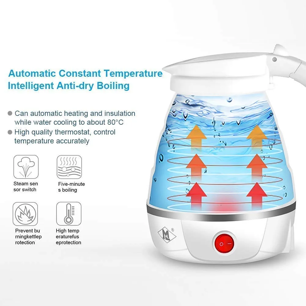 Foldable Travel Kettle - White — photo 3